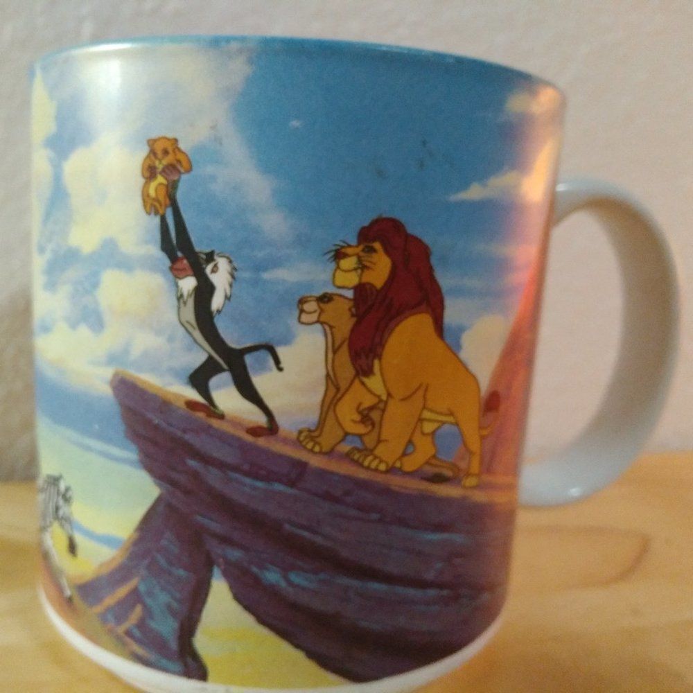 Vintage Lion King Disney Coffee Mug